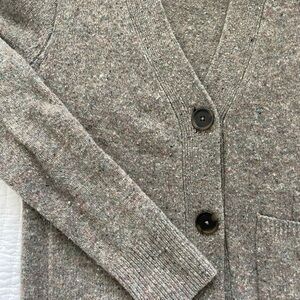 Madewell cardigan  
100% merino wool